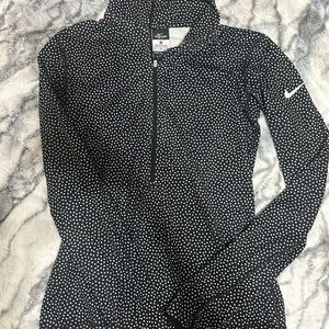 Nike Black and White Polka Dot Jacket
